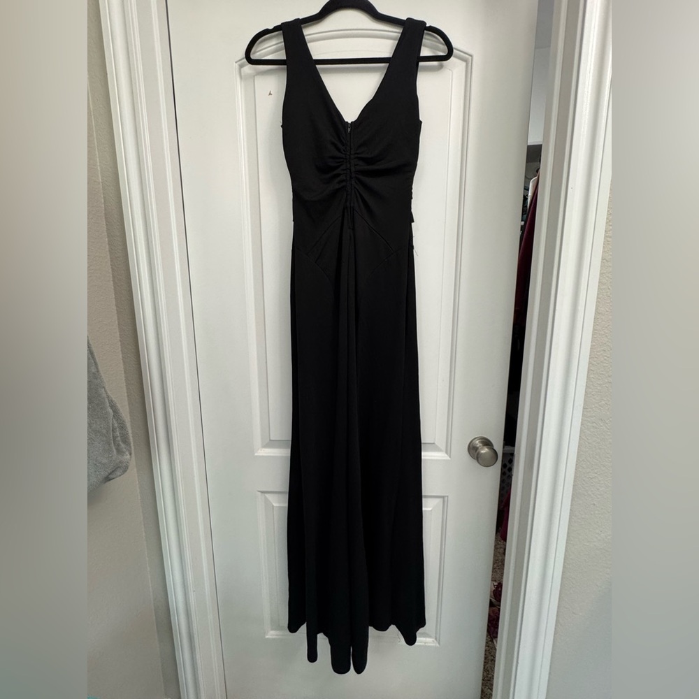 Emerald Sundae Black Maxi Dress